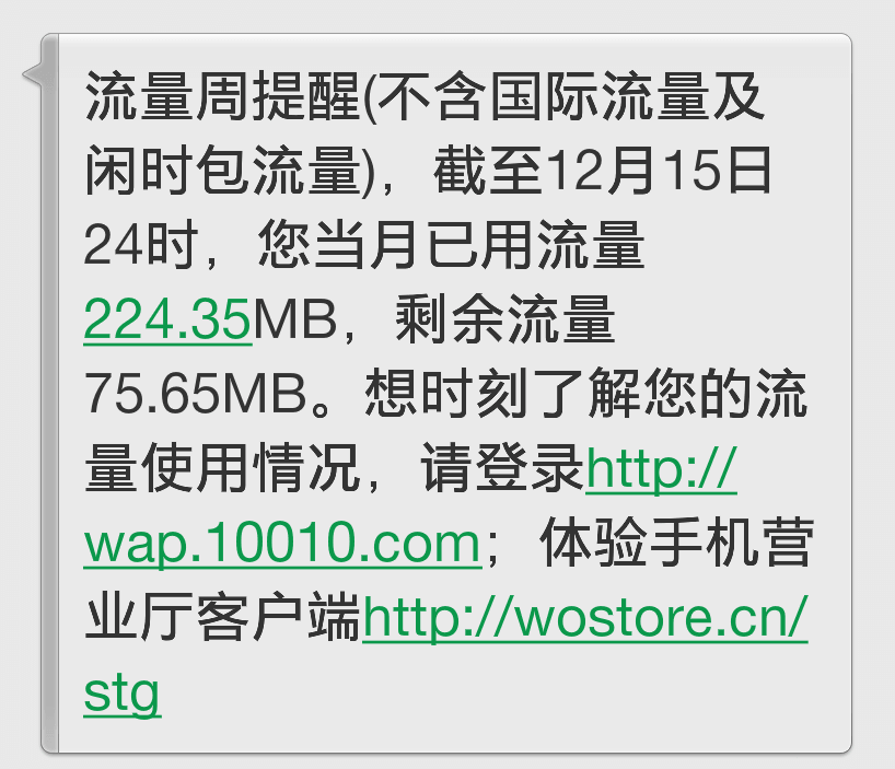 Unicom Smartphone Traffic