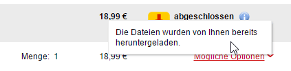 DHL PDF daten bereits heruntergeladen