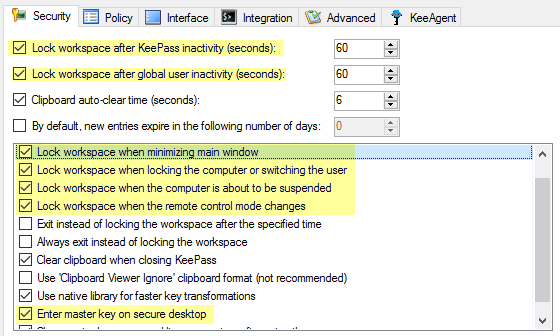 keepass secure