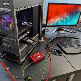 Trying out something on our new lenovos