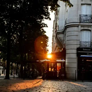 Portuguese bar in Paris