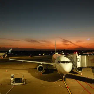 evening flight to Munich